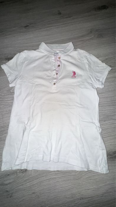 Tricou US POLO alb