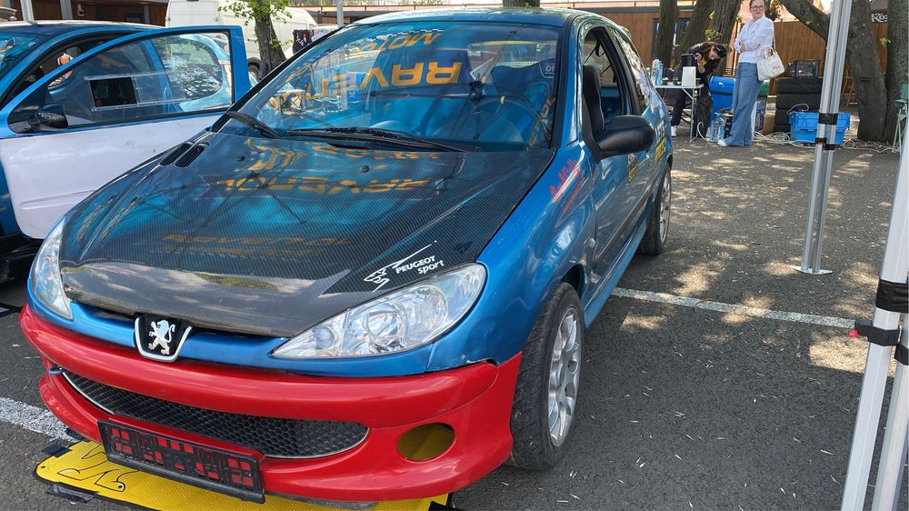 Peugeot 206 destinat competitiilor sportive