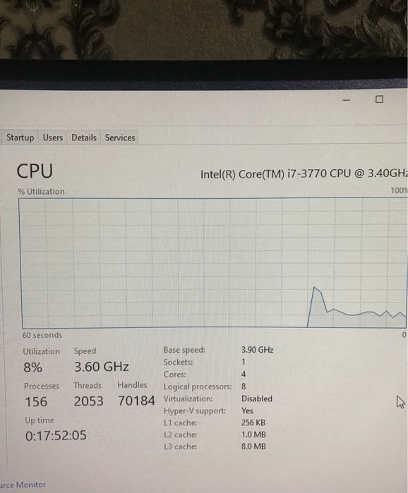 O’yin va ish uchun kompyuter. i7 3770 va gtx 1060 3gb