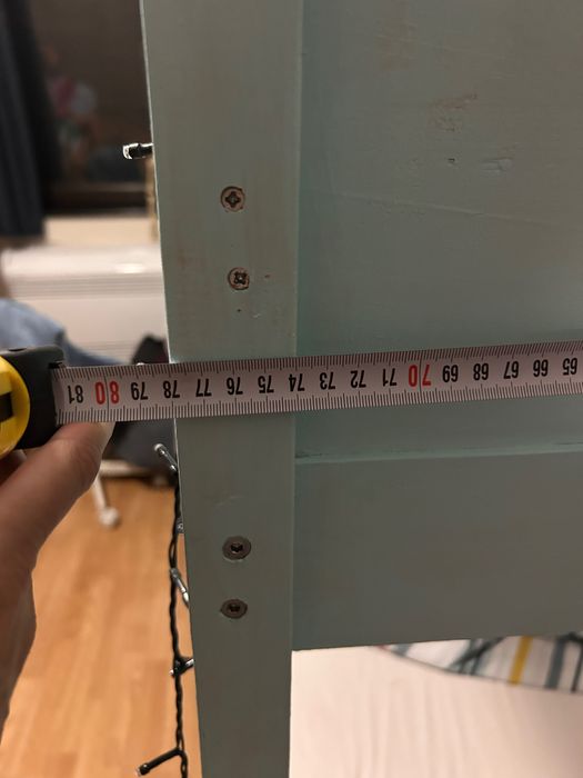 Двуетажно легло д170/в150/ш70 с кокосови матраци 2бр. подарък