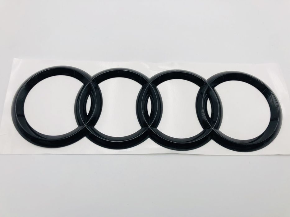 Emblema Audi spate negru 202 mm