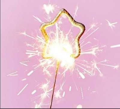 Свеча бенгальская фигурная