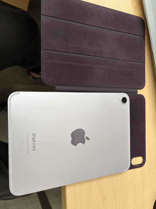 Таблет iPad Mini 7th генерация cellular GPS + 5G + WiFi 128GB Violet + ориг Folio Case