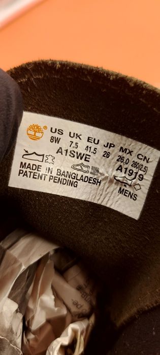 Timberland номер 41.5 Оригинални мъжки обувки
