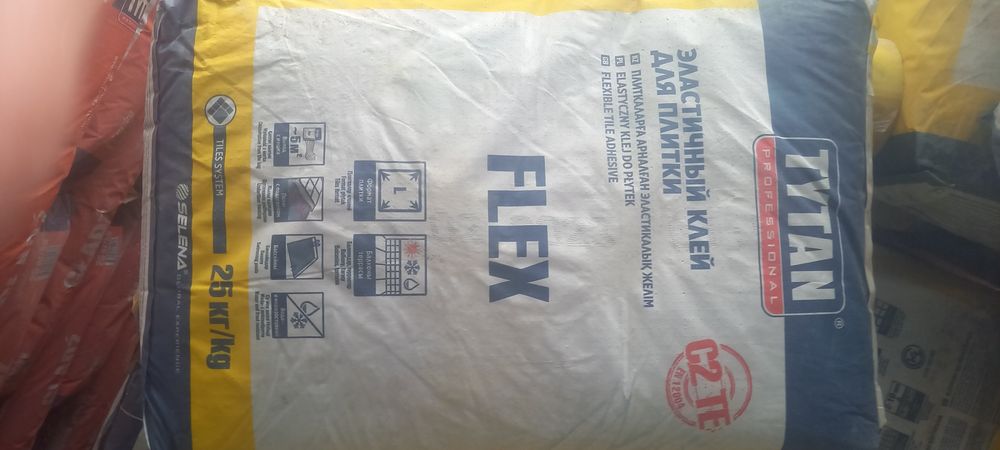 Клей титан (gres, flex , standart, super flex)