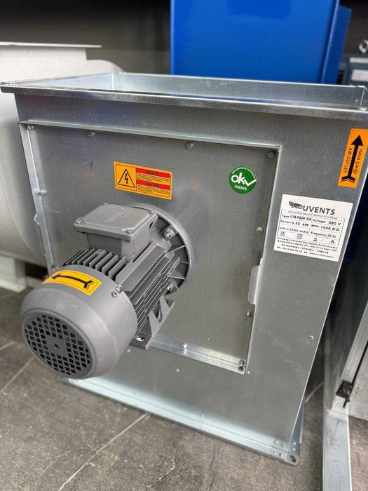 Кухонный вытяжной вентилятор с внешним двигателем Гарантия - 12месяцев