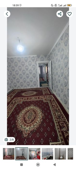 2-Хонали Квартира Ижарага / Даритал ропарасида