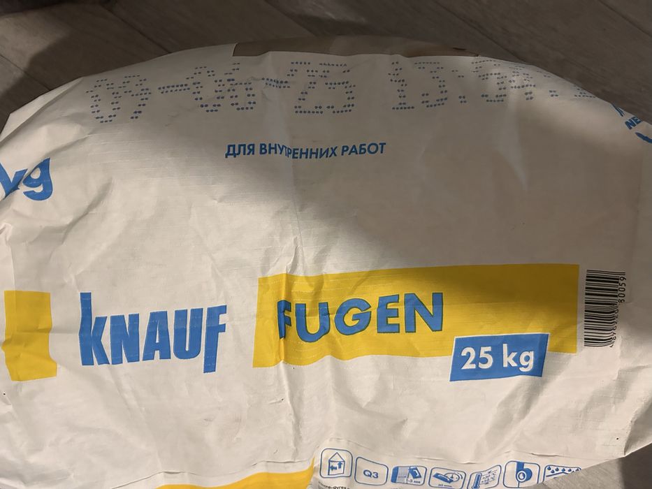 Fugen knauf 25 кг шпатлёвка