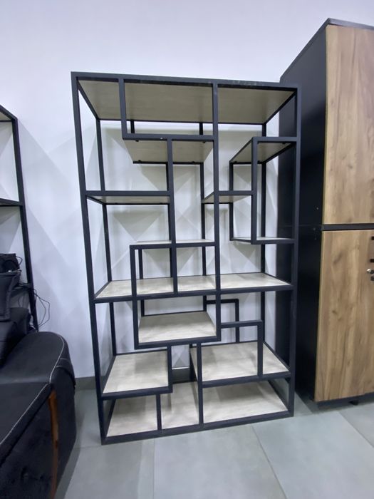 Стеллаж в стиле лофт, полки