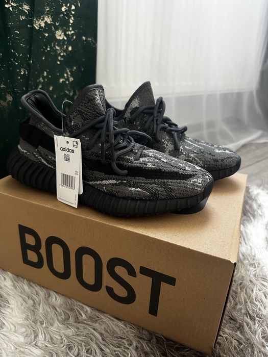 Yeezy 350 v2 black Negru dark salt 40-45