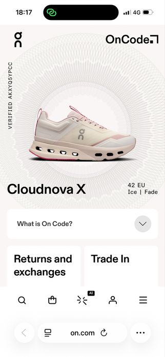 On Cloudnova X новые