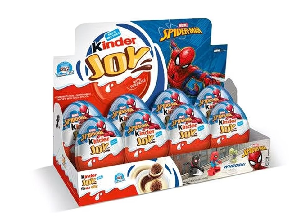 Kinder joy spider man человек паук