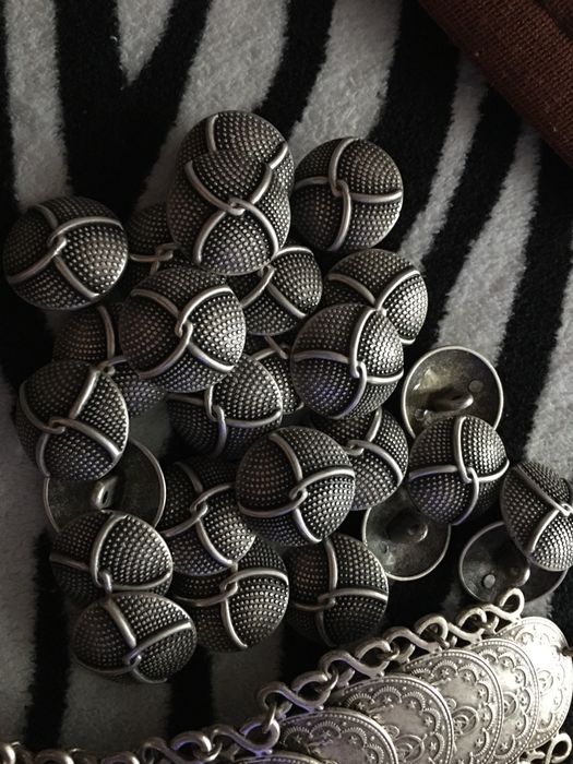 Nasturi argintii colecție și brățara argintie in Iași