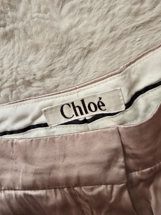 Chloé сатенен панталон.