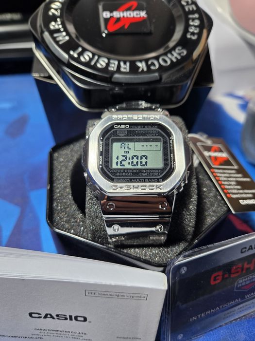 Ceas G-Shock GMW-B5000 Full Metal Silver