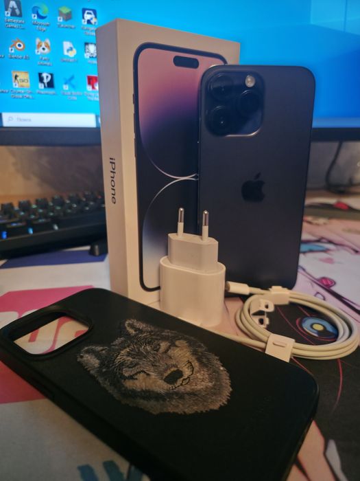 Iphone 14 pro max deep purple