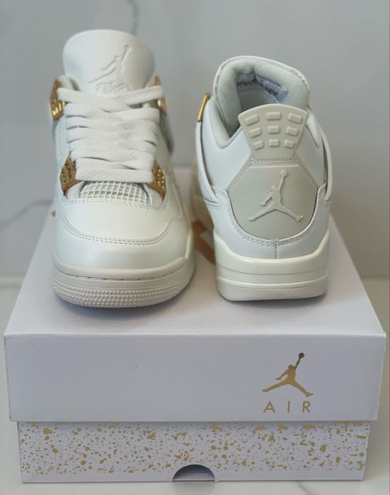 Air Jordan 4 Retro Metallic Gold Full Box VerificareColet Size 35,5-45