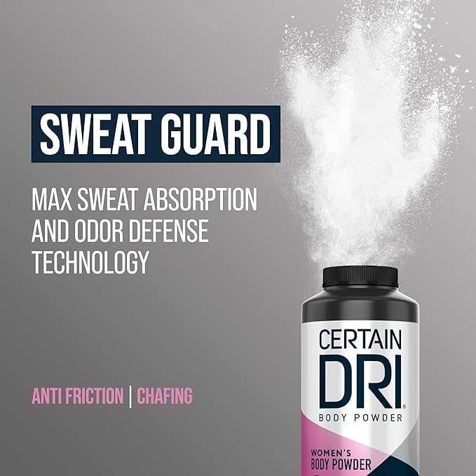Certain Dri Body Powder for Men & Women