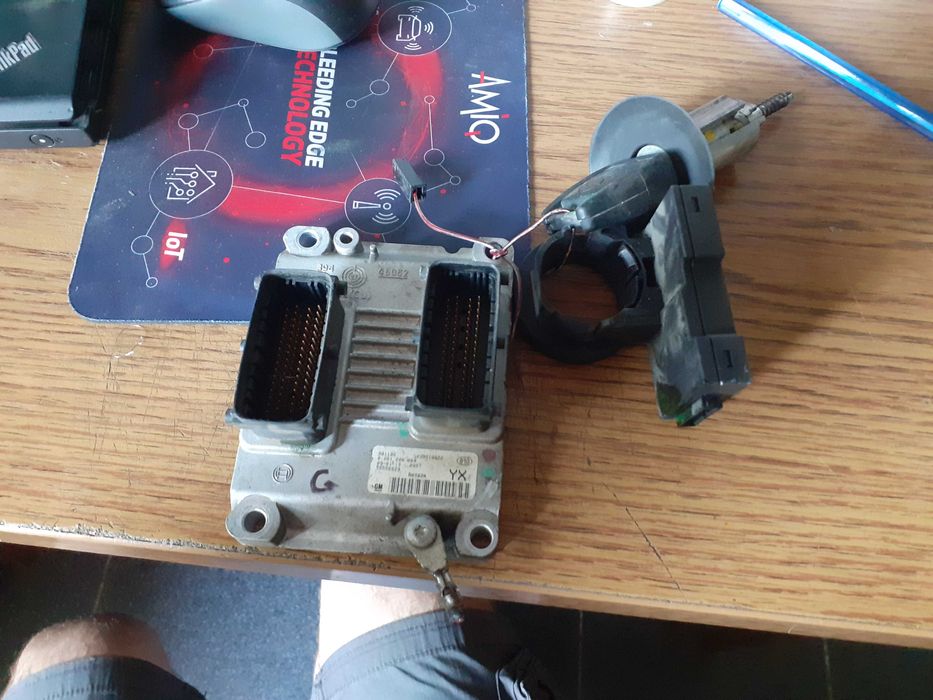 Ecu Kit pornire Calculator motor Opel Astra G 1.4 twinport Z14xep