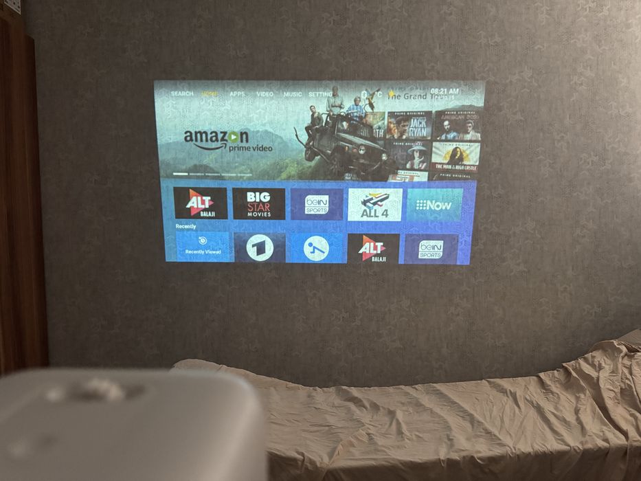 Портативный проектор wanbo portable projector t2 max