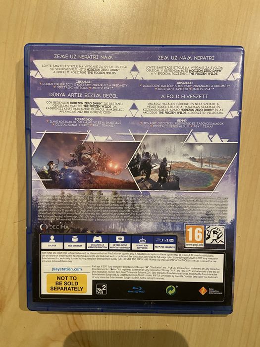 Игра За PS4 Horizon Zero Dawn