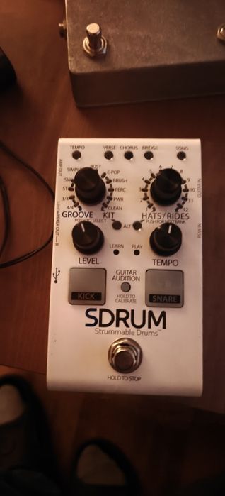 Pedala chitara Sdrum toboșar electonic