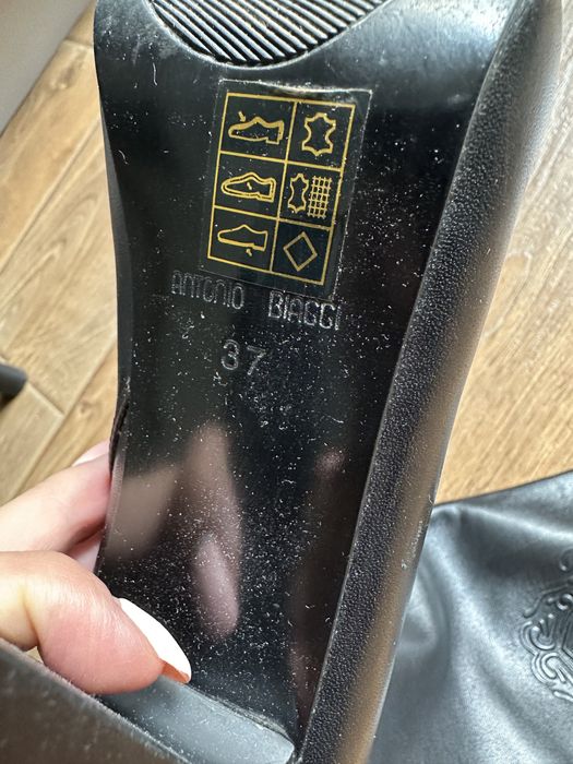 Сапоги из натуральной кожи