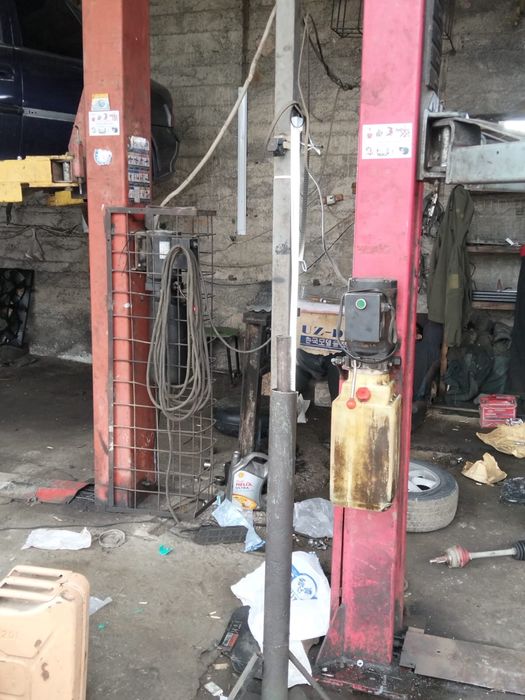 Боксы для СТО с подъемником