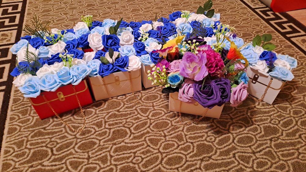 Чантички с цветя