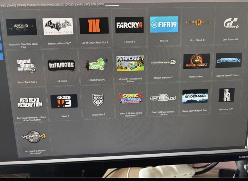 Playstation 3 slim, Modat, 320GB