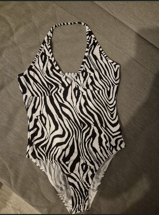 Body negru cu strasuri + Body alb negru