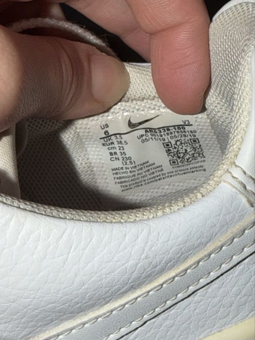 Nike airforce 1 белые, оригинал. 36.5 размер