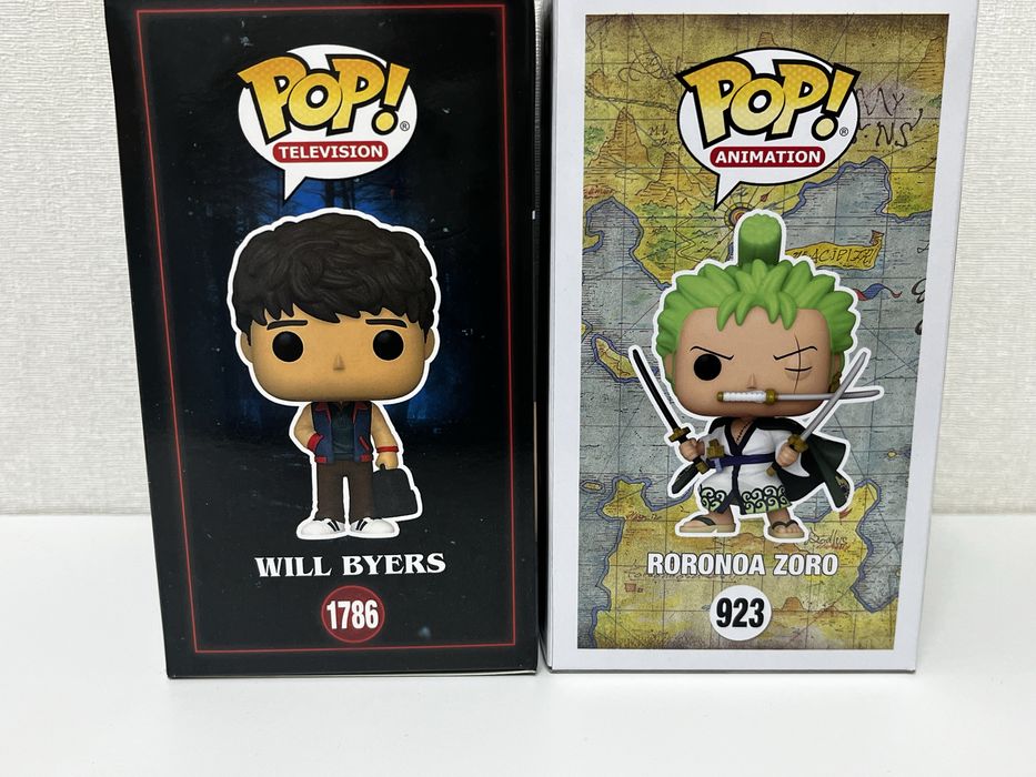 Funko POP!Осд Уилл Байерс. Ван пис ЗОРО. Фанко ПОП! Stranger things.