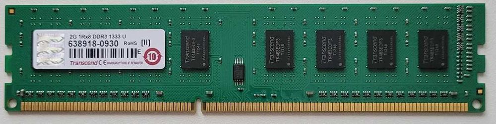 Продаю оперативную память Transcend DDR3 для ПК