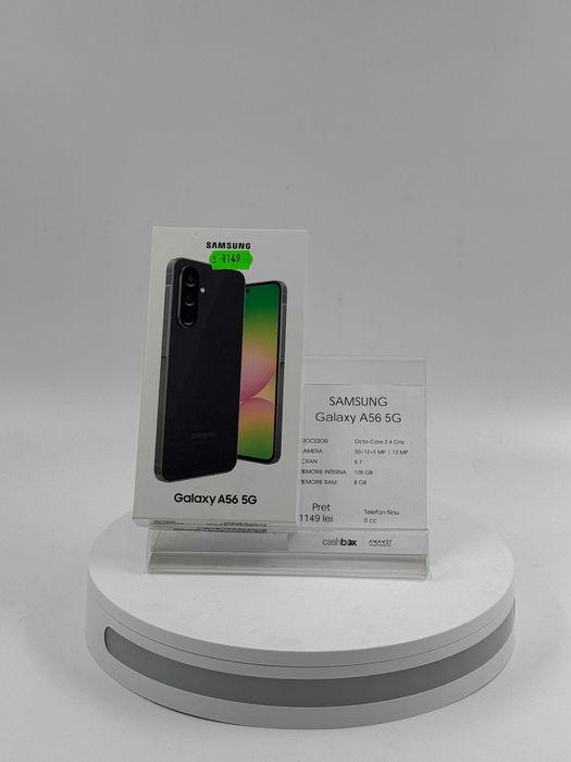 Samsung Galaxy A56 5G 128 GB Nou Garantie 24 luni CashBox