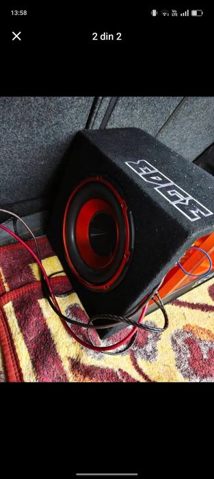 Subwoofer Edge car