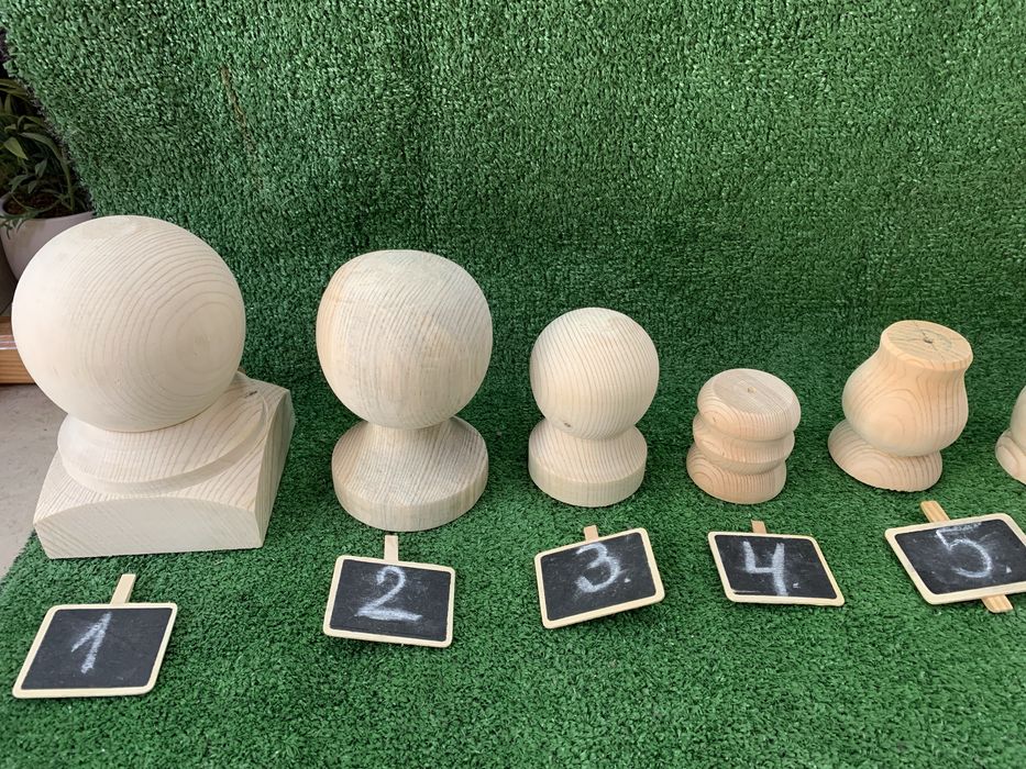 Струговани детайли за парапет,дистанционери