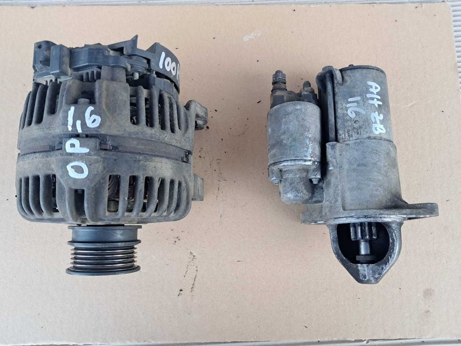 Opel Astra H Zafira B, alternator compresor electromotor, motor 1,6