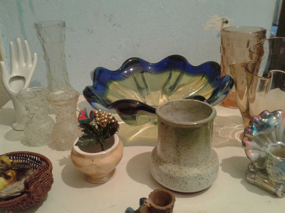 Вази и Фруктиера и бонус: тъкана картина за стена