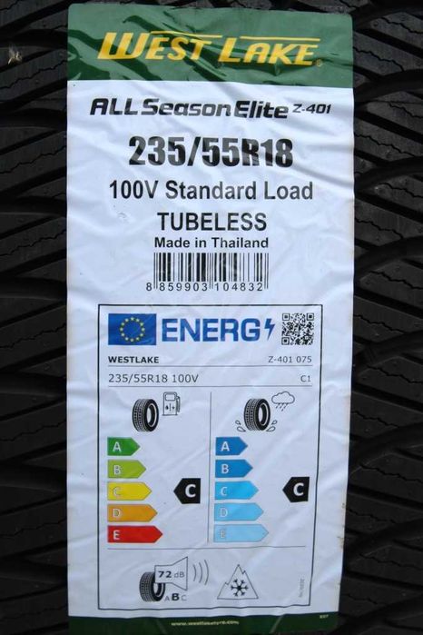 Anvelope noi 235/55R18, 100V, WestLake, All Season, DOT 2025