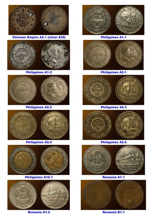 132 чуждестранни монети (вкл. сребърни) 1839 г - 2022 г от 29 държави