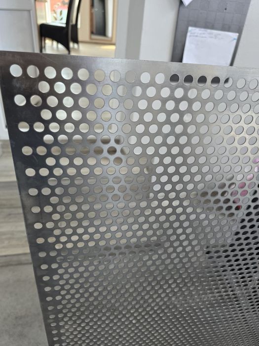 Tabla otel inox si aluminiu perforata