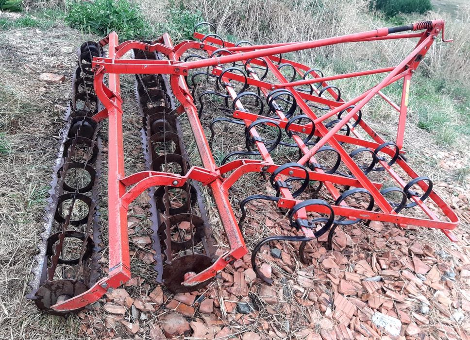 Combinator cultivator SICAM 2,50m - 2,90m / culoare originala / 2 tavalugi
