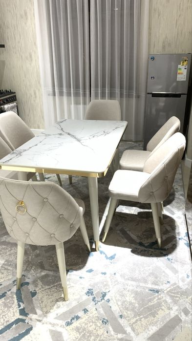 Stol stul turetskiy 20 yillik ishlab chiqaruvchidan 6x1