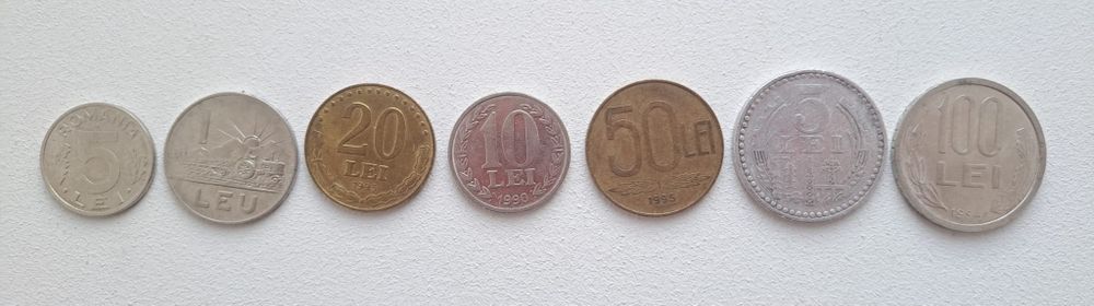 Monede vechi de vânzare împreună sau separat