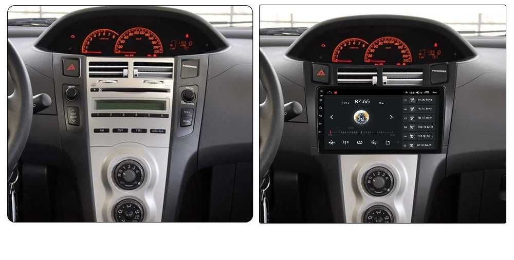 Navigatie Toyota Yaris din 2005 - 2012 , Garantie 2GB 4GB 8GB RAM