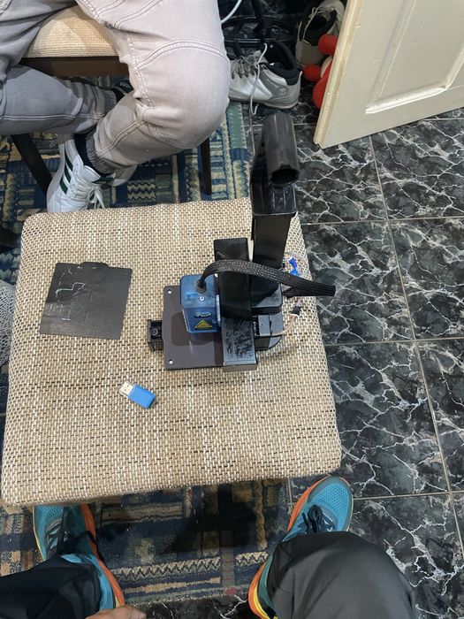 3д принтер. Принтерът е във прекрасно състояние използван е два пъти.