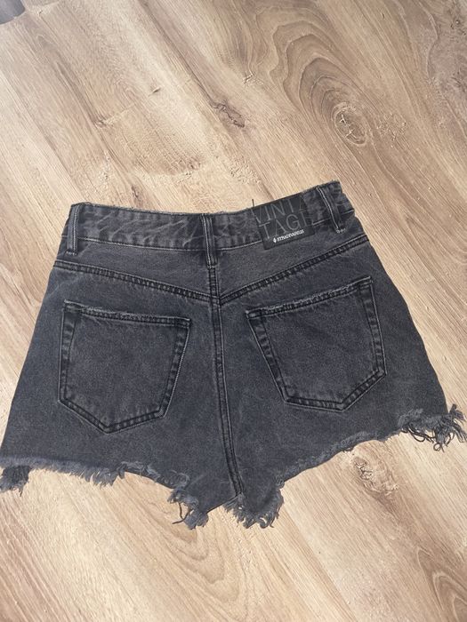 Къси дънкови панталони Stradivarius/Denim