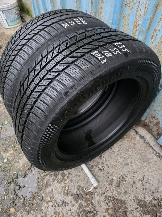 Anvelope Iarnă 235.55.18 CONTINENTAL Dot 2023 Profil 8,9 mm GROSIME