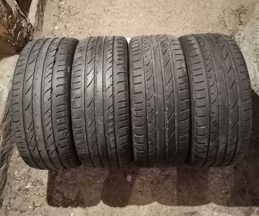 Продавам 4 броя Летни Гуми 225.45.17 на 1 сезон дот 2019 Sailun